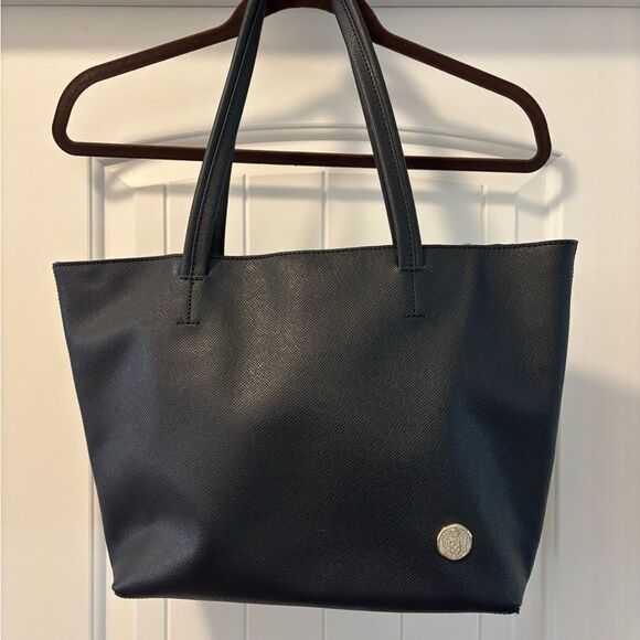 Vince Camuto Leila Handbag Small Tote Navy - Picture 6 of 8